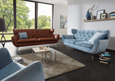 Sofa Leder 3-er Collection Seventy